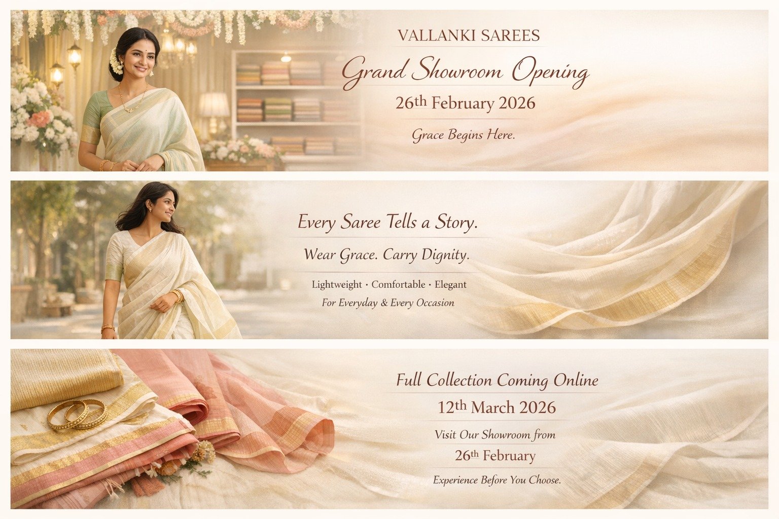 Vallanki Sarees Grand Opening